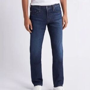AG Jeans Dark Wash The Protégé Straight Leg Denim Jeans - Mens 33x36